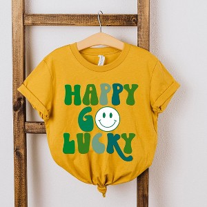 The Juniper Shop Happy Go Lucky Smiley Face Youth Short Sleeve Tee - 1 of 2