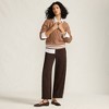 Lands' End Women's Sport Knit High Rise Barrel Ankle Pants - 4 of 4
