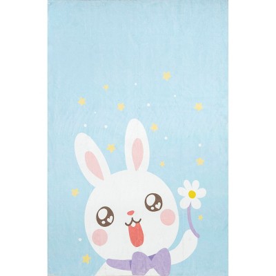 nuLOOM Aloisia SpinClean Machine Washable Stain-Resistant Area Rug