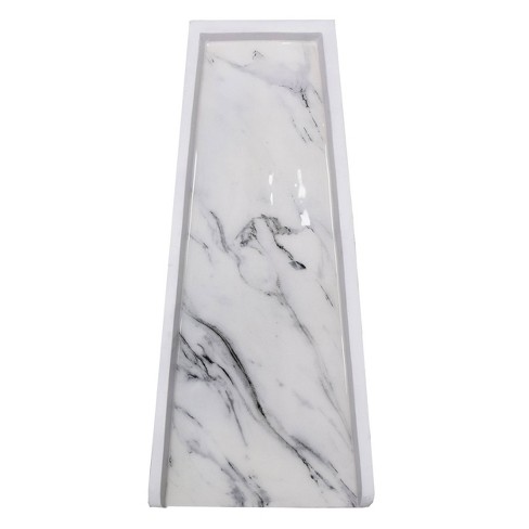 new die cast aluminum white marble