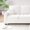 Convertible Sectional Sofa L Shaped Couch with Storage Ottoman - 4 of 4