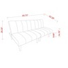 TiramisuBest Corduroy fabric, Modular Sectional Sofa with Storage, Sideboard Buffet Style Design for Living Room - 4 of 4