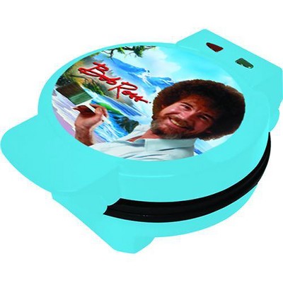 Uncanny Brands Bob Ross Waffle Maker