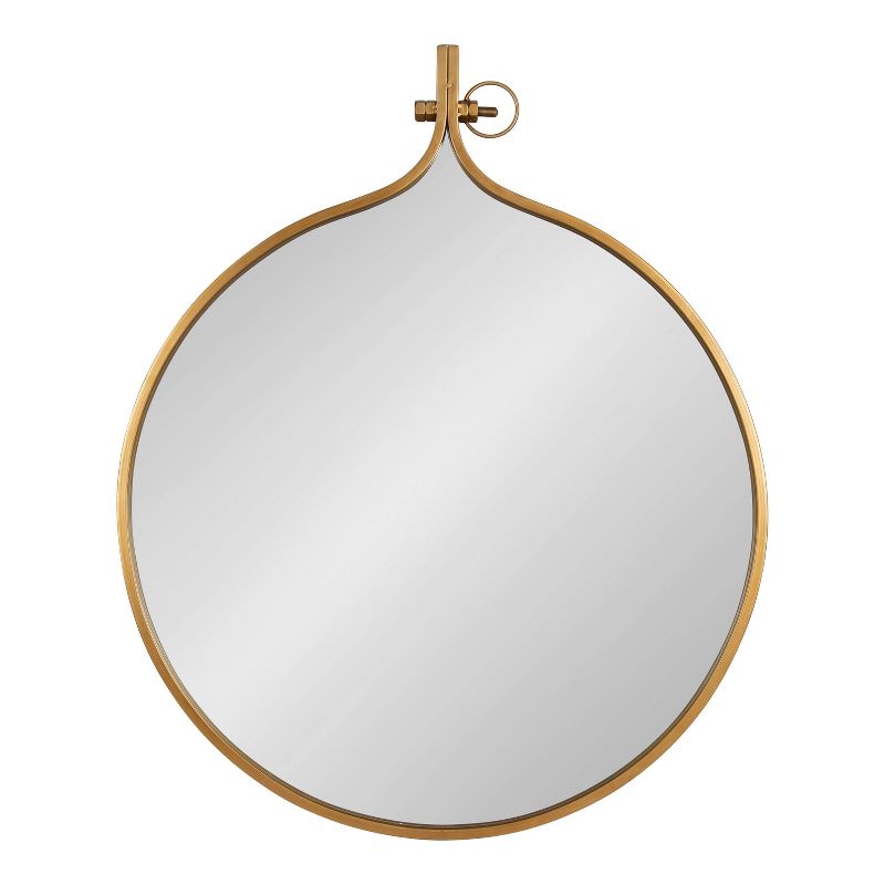 30&#34; x 37&#34; Yitro Metal Framed Wall Mirror Gold - Kate &#38; Laurel All Things Decor, 3 of 11