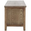 Saide 6 Shelf Media Stand - Oak - Safavieh - 4 of 4