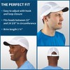 TrailHeads Men's Running Hat - Lightweight, Quick Dry Mesh Sports Cap for Tennis, Golf, Hiking - 3 of 4