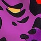 colorful purple leopard