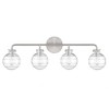 Savoy House Mason 4 - Light Vanity in  Satin Nickel - 2 of 4