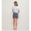 Little Blue House Nautical Whales Women's Cotton Sleep Shorts Multicolored X-Small - 4 of 4