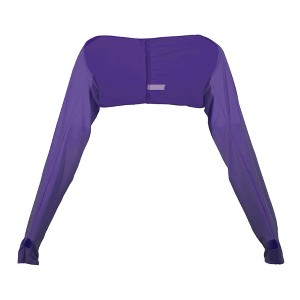 Unique Bargains Women Golf Polyester Soft Sun Protection Cooling Sleeve with Finger Hole - 1 of 4