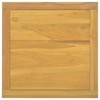 vidaXL Coffee Table 23.6 in.x23.6 in.x15.7 in. Solid Wood Teak - 3 of 4