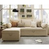 AMERLIFE 2 in 1 Pull Out Sofa Bed with Storage Chaise - 4 of 4