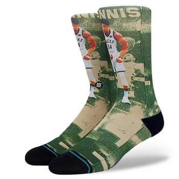 NBA Milwaukee Bucks Scratch Player Large Crew Socks - Giannis Antetokounmpo