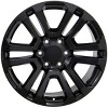 OE Wheels LLC CV99-20090-6550-31B1 Satin Black Wheel Painted (20 x 9. inches /6 x 139 mm, 31 mm Offset) - 2 of 4