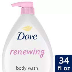 Dove Beauty Renewing Peony & Rose Oil Body Wash Pump - 34 fl oz