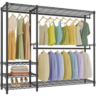 VIPEK V2 Garment Rack Metal Clothing Rack for Hanging Clothes, Free Standing Closet Wardrobe, Max Load 700LBS