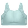 Glamorise Womens No-Sweat Mesh Sports Wirefree Bra 1068 Jade - image 4 of 4