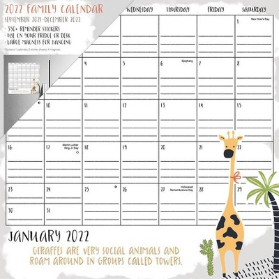 2022 Calendar Animals - Trends International Inc