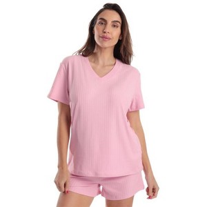 Just Love Women's Pajama Set with Soft Shorts – Cute and Comfortable Sleepwear for Women - 1 of 3