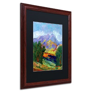 Trademark Fine Art -Manor Shadian 'Autumn Amber California North' Matted Framed Art - 1 of 4