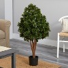 HomeStock  3.4 ft. Artificial Tree in Pot for Indoor/Outdoor - 2 of 3