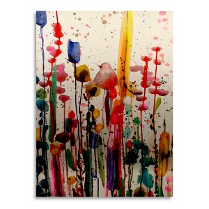 Trademark Fine Art-Sylvie Demers 'Ce Doux Matin' Floating Brushed Aluminum Art - 1 of 4