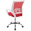 Lyngins Ergonomic Office Chair with Breathable Mesh & Chrome Base, Height-Adjustable, Home Office Desk Chair for Professional & Home Use - 3 of 4