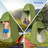 NAYSAYE Family Camping Tent 3 to 4 Person Portable Canopy with UV Protection and Mosquito Net for Outdoor Adventure, Off White, 94.48"*94.48"*61.02" - 2 of 4