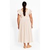 CITY CHIC | Women's Plus Size  Charley Dress - natural - 18W - 3 of 4