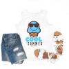 The Juniper Shop SmileyWorld Cool Summer Ice Cream Blue Youth Tank Top - 4 of 4