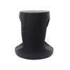 Lyngins Round Outdoor End Tables, Wood-Effect MGO Outdoor Side Table, Hollow Base Patio End Table for Outside or Indoor Use - 4 of 4