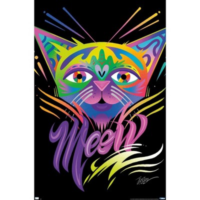 Trends International Meow Unframed Wall Poster Prints