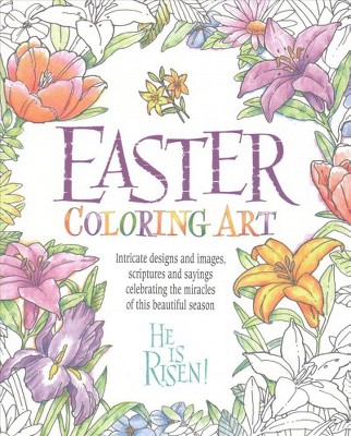 Easter Coloring Art - by  Inc Product Concept Mfg (Paperback)