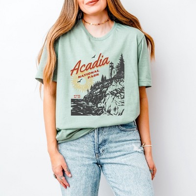 Simply Sage Market Acadia National Park Maine Est. 1919 Short Sleeve Tee