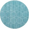 Unique Loom Trellis Frieze Geometric Trellis Indoor Woven Area Rug - 2 of 4