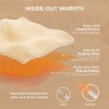 Electric Heated Blanket Soft & Washable Ribbed Flannel - 4 of 4