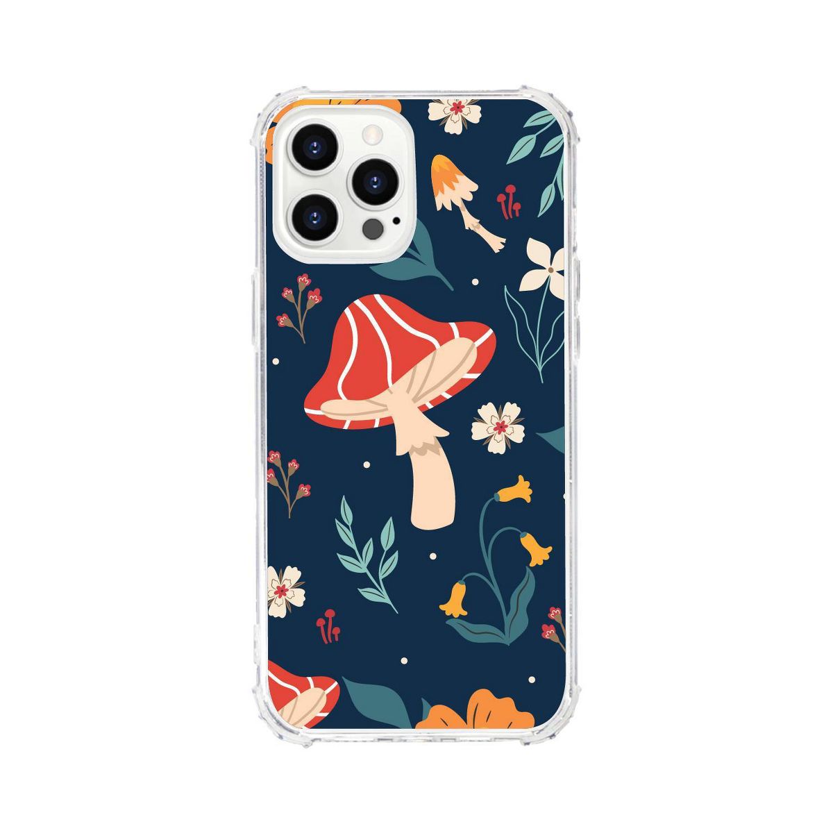 OTM Essentials Tough Edge iPhone 14 Pro Max Case - Fungi Forest Shrooms