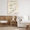 Stupell Industries Vintage Plane Flight Diagram, 48" x 36" - 2 of 4