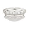 Livex Lighting Berwick 2 - Light Flush Mount in  Polished Nickel - 4 of 4