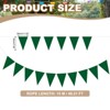 Unique Bargains 49ft Felt Fabric Triangle Bunting Garland Party Banner 1 Pcs - 2 of 4