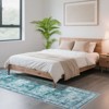 Area Rugs for Living Room - Machine Washable Non Slip Vintage Rugs, Low Pile Lightweight Chenille Print Rug for Bedroom, Dining Room, Home Office - 2 of 4