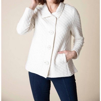 Women's Quilted Knit Jacket - habitat