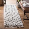 Moroccan Fringe Shag MFG329 Power Loomed Indoor Rugs - Safavieh - 2 of 3