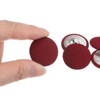 Unique Bargains Suit Dress Blouse Aluminum Fabric Cloth Covered Sewing Buttons 30 Pcs - 4 of 4