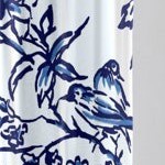 white blue bird
