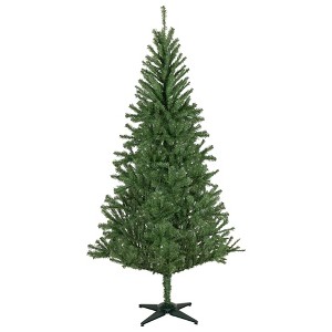 Northlight Canadian Pine Medium Artificial Christmas Tree - 6' - Unlit - 1 of 4
