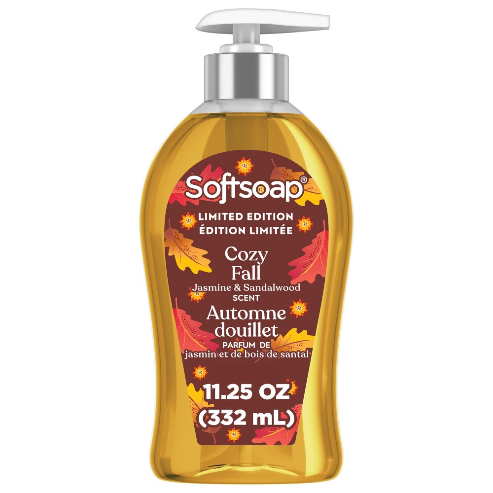 Softsoap Fall Seasonal Cozy Liquid Hand Soap - Jasmine and Sandalwood - 11.25 fl oz