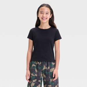 Girls' Short Sleeve T-Shirt - art class™ - 1 of 3