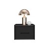 Sapphtopaz Floating Nightstand with Handy Drawer and Surface Modern Night Stand with Wall-Mounted Design Bedroom Decor for Bedroom, Living Room - 4 of 4