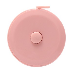 Unique Bargains Measure Tape +/-5% Accuracy Plastic Pink 1.97"x1.97"x0.71" 1 Pcs - 1 of 3